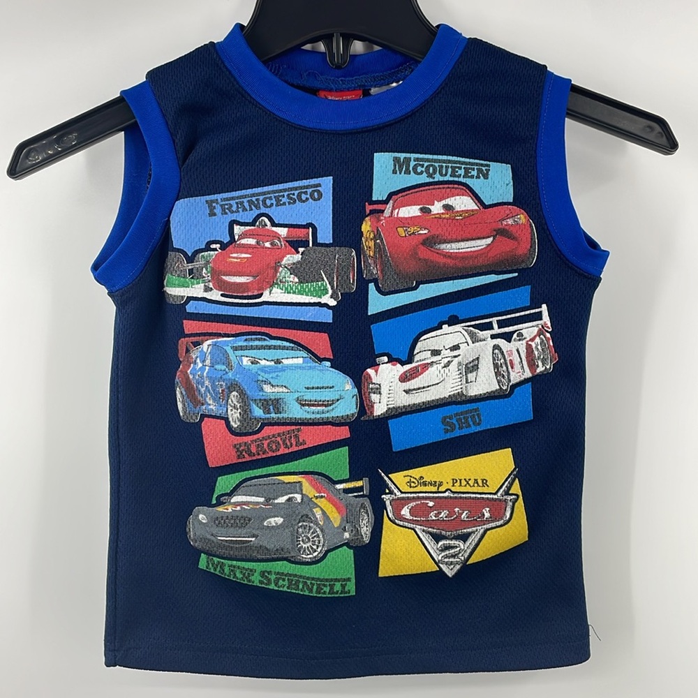 Disney Pixar Cars 2 tank top Size 4T